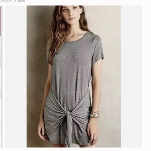 Anthropologie Dolan Left Coast Collection T-Shirt Tie Casual Dress